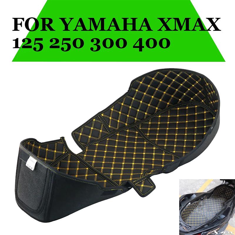 Motorcycle Rear Trunk Protector Liner Compartment Pad For Yamaha XMAX 250 X MAX 125 300 400 XMAX250 XMAX300 Seat Storage Box Mat