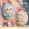 Cat Appearance Tumbler Toy With Sound And Light Effects And Interactive Shaking