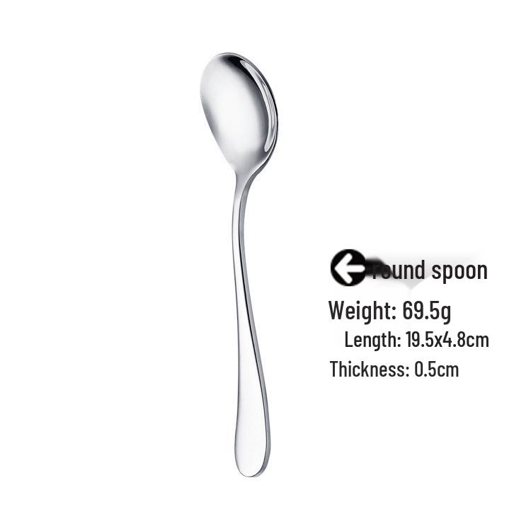 Stainless Steel Cutlery Set: Knife, Fork & Spoon - High-Grade Tableware for Hotels