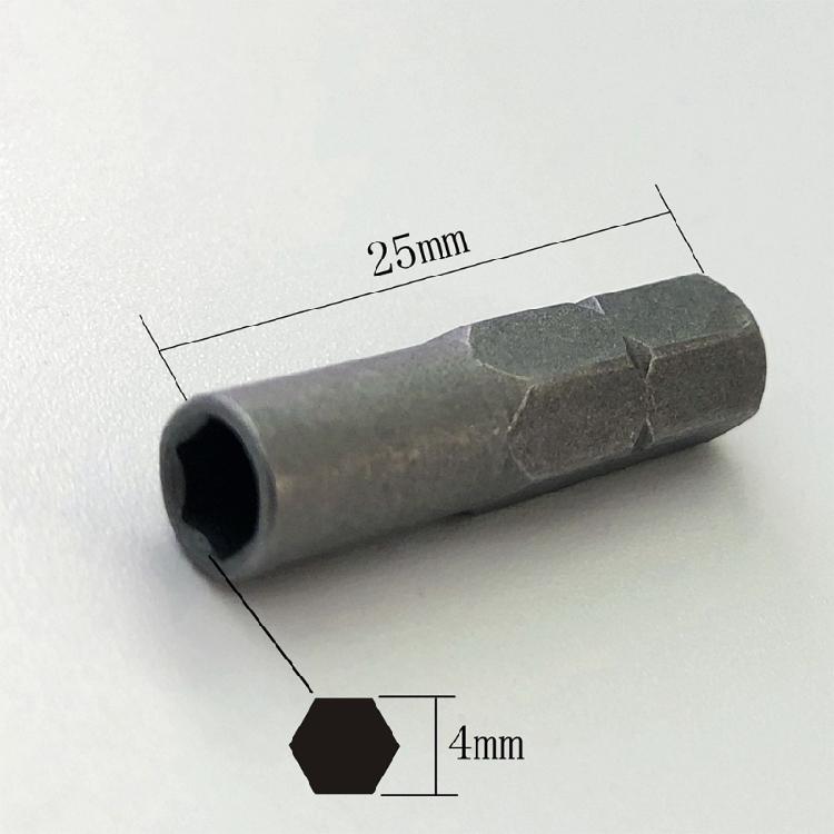 Screw Driver Bit Adapter Blast Sanding/Nickel Plated/ for Ch for rome Plated 1/4