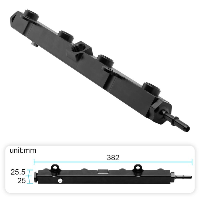 Aluminium K SERIES Heavy FUEL RAIL Kit High Flow Injection Fuel Rail FOR HONDA K20 K24 RSX CIVIC SI,INTEGRA, EP3