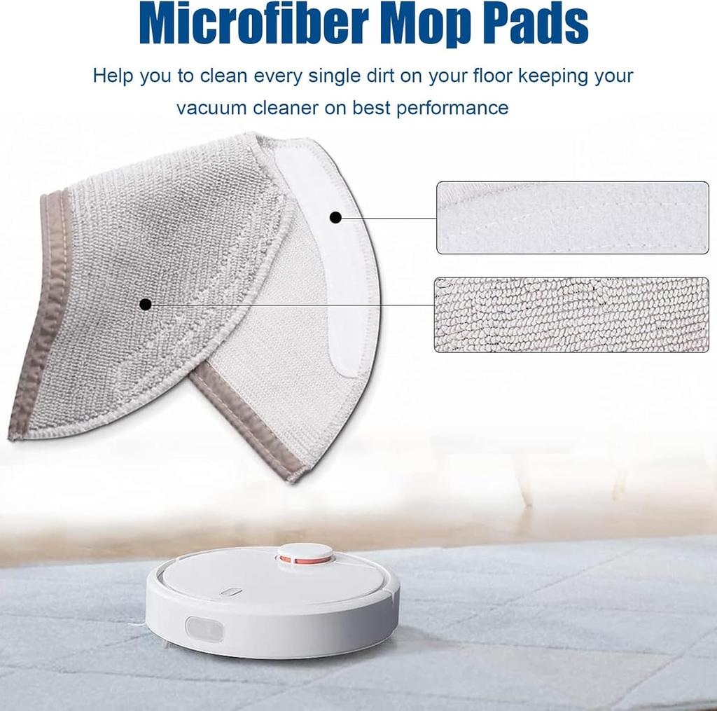 For Xiaomi Roborock S5 Max S50 S55 S5 S6 S6 MaxV S6 Pure E4 E5 Robot Vacuum Spare Parts Main Side Brush Hepa Filter Mop