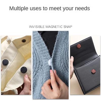 22mm/26mm PVC Neviditelné Super Magnetické Zapínání Knoflík pro Kabát Tašku Oblečení Příslušenství Scrapbooking DIY