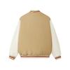 Skechers New Year Collection Sports Lifestyle Collection Baseball Jacket Unisex Beige Umber L125U042-00VC