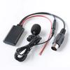 13-pin cd host Bluetooth Adapter Audio Music AUX Cable+Microphone For KENWOOD KRC-553 CA-C2AX KCA-iP500 CA-C1AX