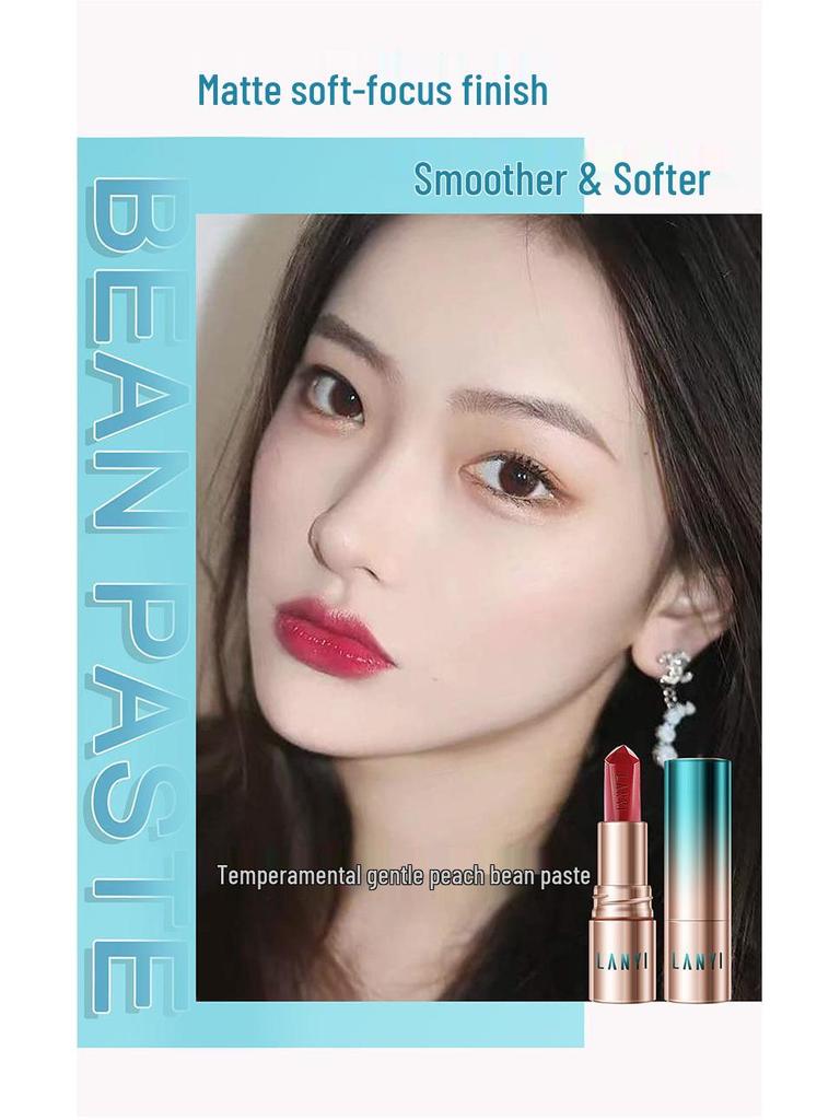 Lan Yi Matte Flower Dew Long-Lasting Non-Stick Lipstick