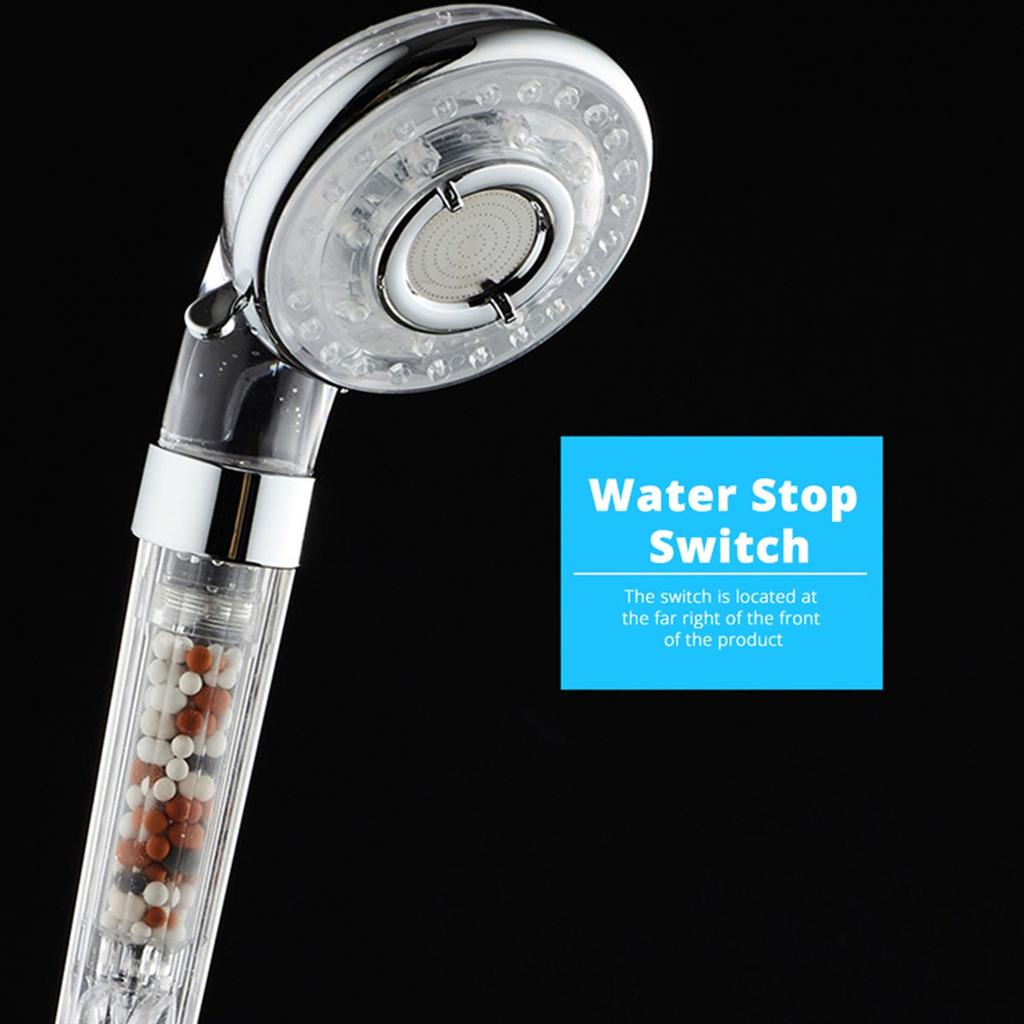 Buy LED Light Shower Head 7 Colors Automatically Changing LED Colorful ...