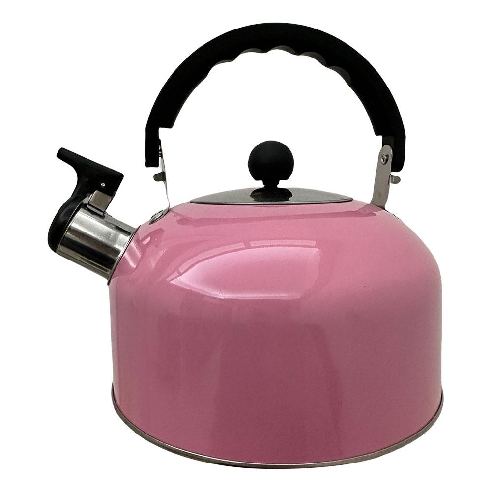 3L Stainless Steel Whistling Tea Kettle Water Boiler Multi-Function Water Boiling Pot Camping Pot for Induction Stove Gas Stove