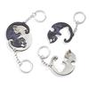 Wooden Otter Couple Keychain Pendant - Valentine's Gift for Partners and Friends