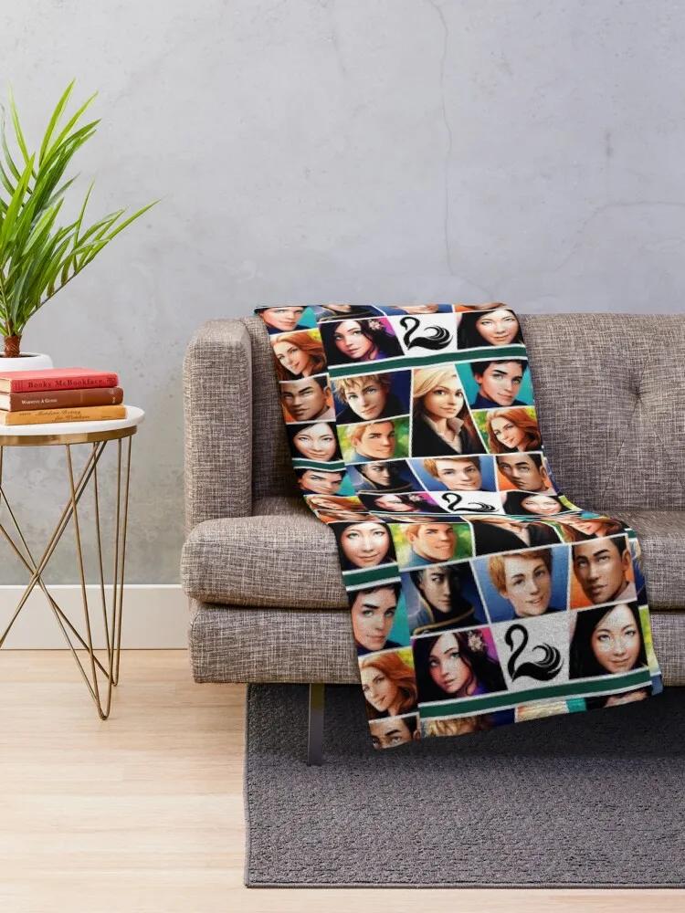 Keeper Of The Lost Cities Character Throw Blanket Extra Large Throw Comforter Hair Flannel Fabric Blankets 100cmx150cm