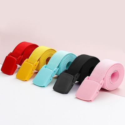 Módní Barevné Plastové Spony Pásky do Pasu Pásky na Pas Pásky na Pas Plátěné Pásky