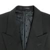 80s-90s Vintage Raglux Double-button Jacket S-M black(USED)