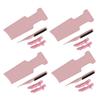 Hair Dyeing Board Comb Clip Set Wide Application Area Easy to Grip Soft Bristle Energy Saving Hair Coloring Dyeing Kit