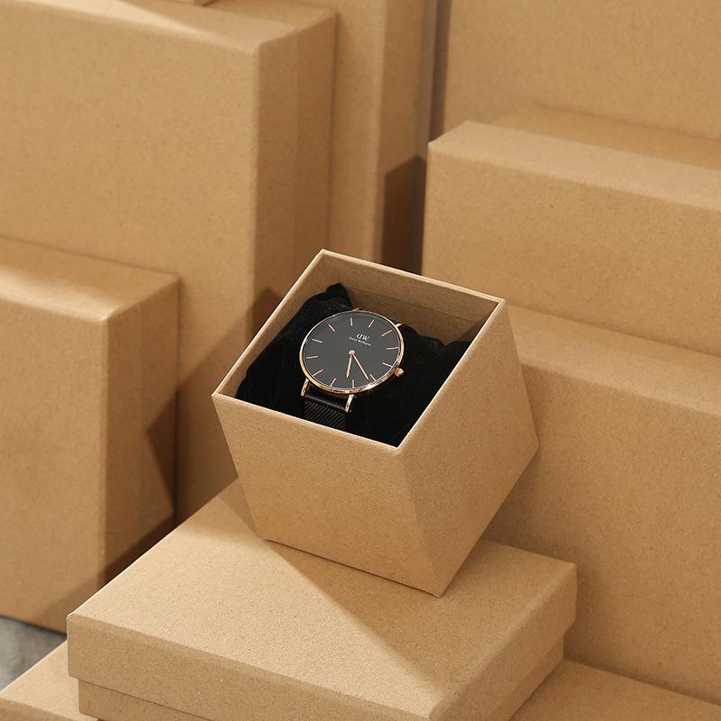 Pure Kraft Paper Gift Box for Lipstick, Perfume, Essential Oils, and Aromatherapy Packaging