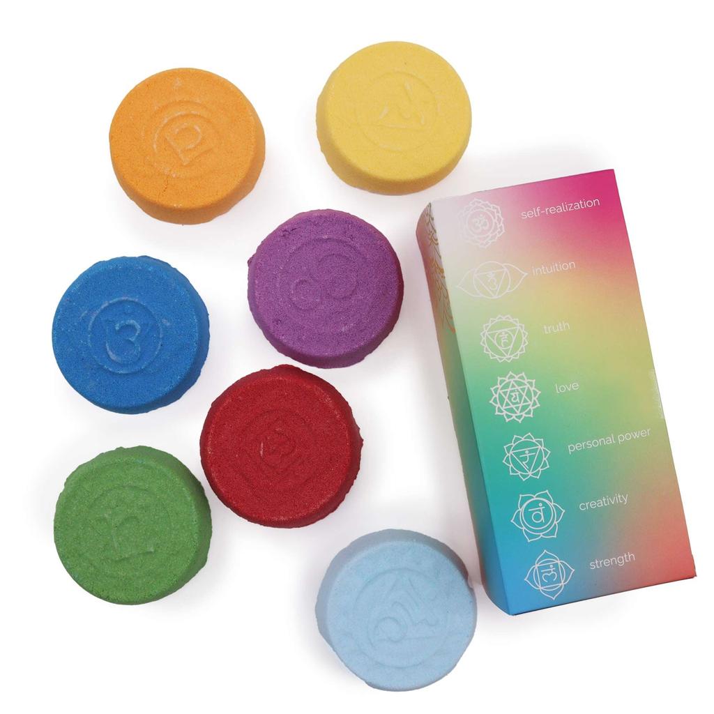 Bath Fizzers Chakra Gift Set 7 Pack