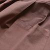 Durable Adjustable Waterproof Apron Korean-style Solid Color Cooking Apron Long Cotton Linen Kitchen Apron Coffee House