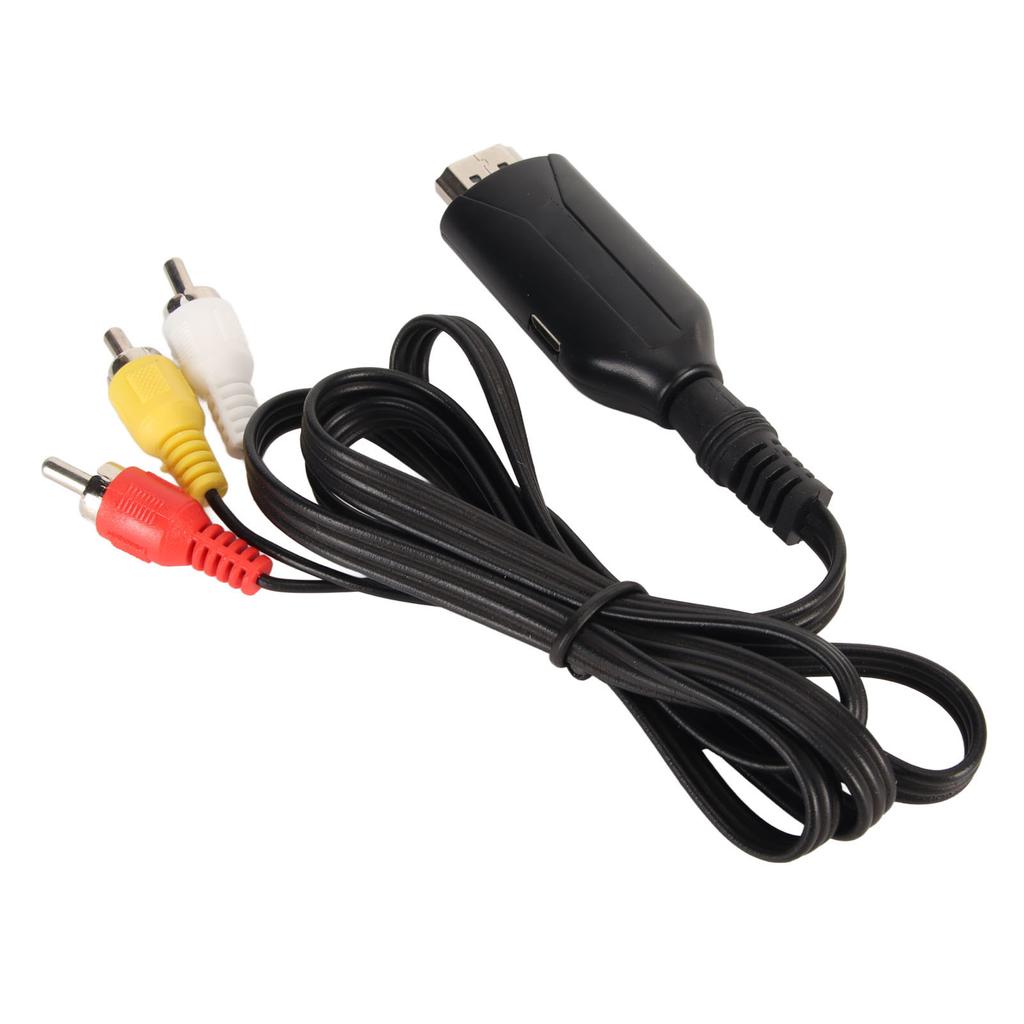 HD Multimedia Interface To RCA Converter Supports 4K 30hz HD Multimedia Interface To Older TV Adapter for Monitor