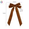 Trendy Velvet Bow Ribbon Hairpins Women Children Girls Hair Clips Pin Barrettes Accessories Hairclip Headdress Headwear Ornament