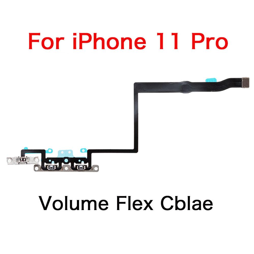 Power And Volume Button With Silent Switch Flex Cable For iPhone X XR XS 11 12 Mini Pro Max Repair Replacement