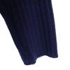 Mackintosh Wolle Langarm V-Ausschnitt langer Strickcardigan 38 Marineblau Damen Gebraucht