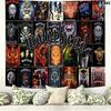 Motörhead Wall Tapestry Aesthetic Wall Hanging Printed Fabric Blanket Decorative Tapestries for Bedroom Living Room Home Decor