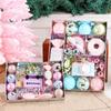 Candy Christmas Balls Set Macaroon Merry Christmas Decorations  Holiday Festival Decor