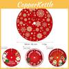 Adorable Printed Christmas Tree Skirt For Mall Windows And Store Displays