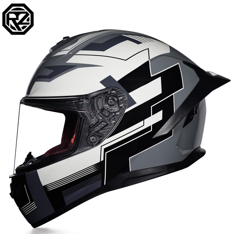 ORZ-966-Full Coverage Motorbike Helmet Single Lens DOT Standard High Toughness Shell Daily Street Riding Protection Helmet