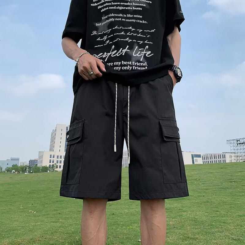 

Мужские повседневные шорты карго в американском стиле – Модные шорты-бермуды свободного кроя для подростков L