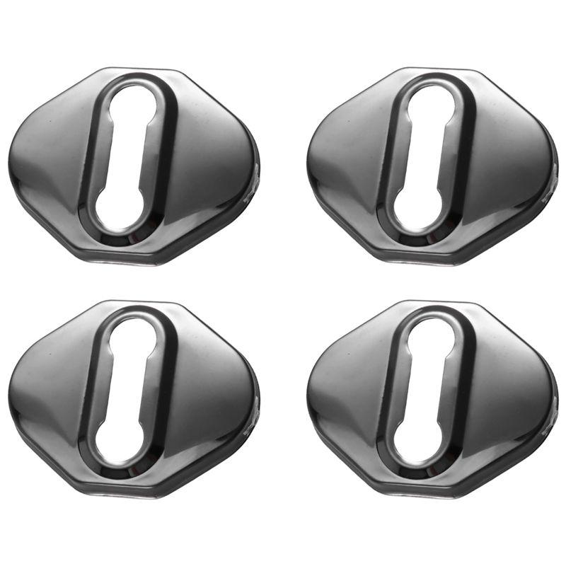 4PCS Car Door Lock Protect Cover Emblems Case For TOYOTA CAMRY 2015-2024 Protection Accessories-A02G Interior Mirrors 6