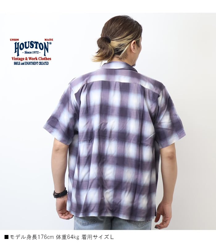 OMBRE CHECK SHIRT [Houston] S/S