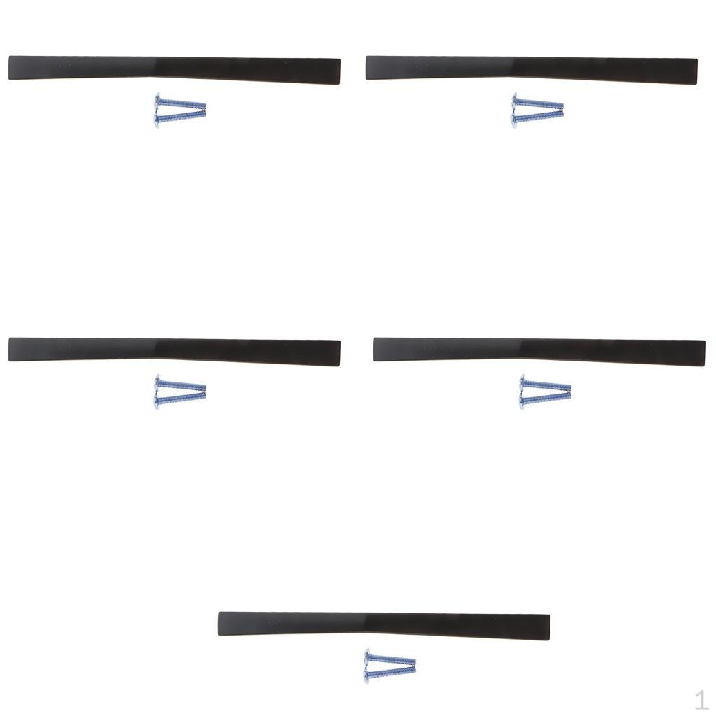 

5 Zinc Alloy Bar Cabinet Pull Drawer Handle style Modern Hardware for Kitchen and Bathroom Cabinets L2