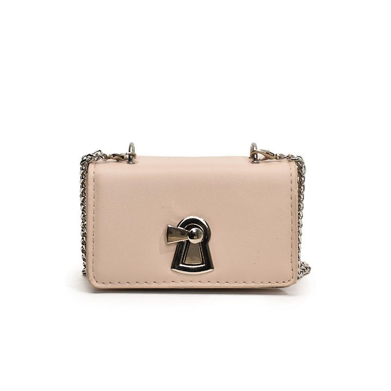 Modern Chain Shoulder Bag For Girls With Pu Material And Lightweight Design For Daily Use