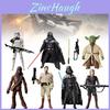 Bonecos de Ação Star Wars Sith Preto e Clone Trooper Branco 3,75 Polegadas Articulados Colecionáveis de PVC