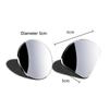 1 Set 5cm Universal Car 360 Blind Spot Side Mirror Stick On Glass Adjustable Safety Lens Security Protection Car Accessories