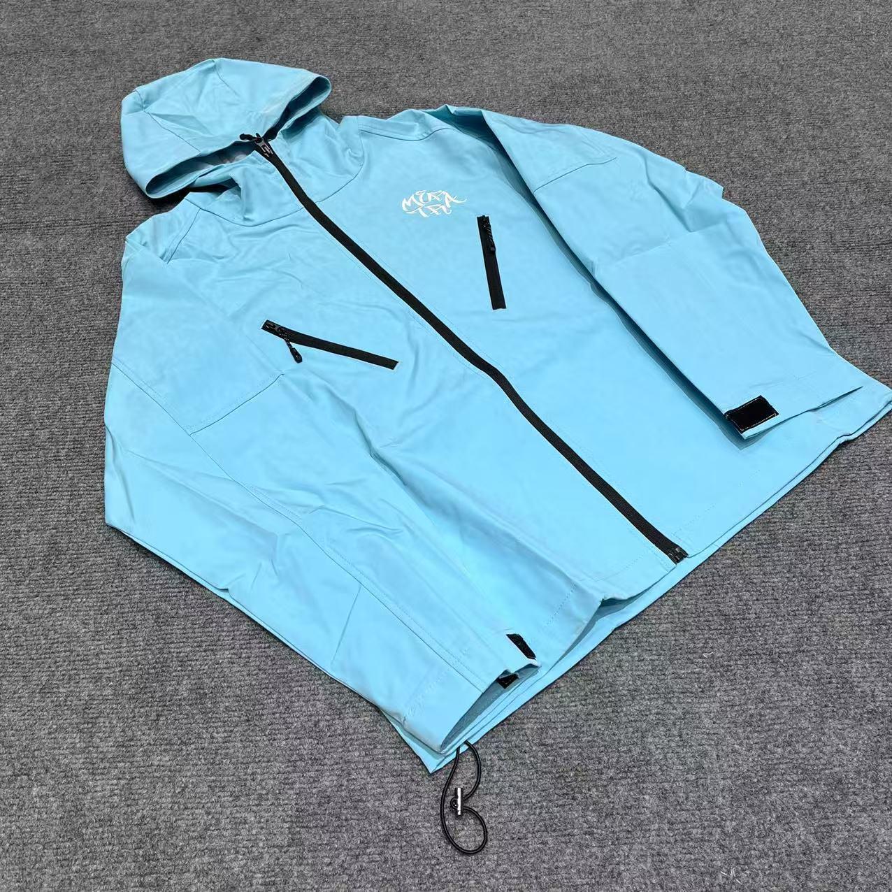 Осенняя ветровка Syna Unisex с вышитым логотипом и капюшоном Large