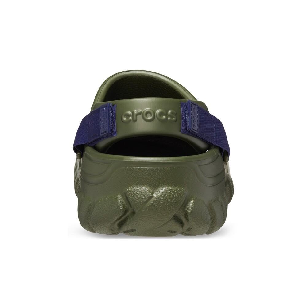 Crocs Sport Clog Army Größe 28cm Offroad-Sandalen, Grün/Marineblau,