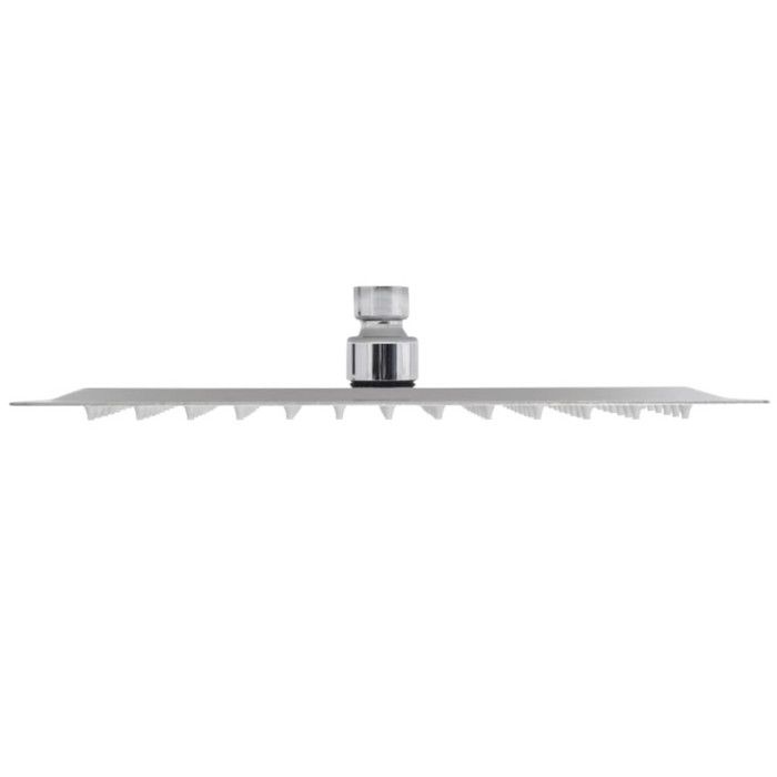 VidaXL Immersion Shower Head 2 Pcs Stainless Steel 25x25 Cm