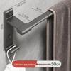 Punch-Free Space Aluminum Towel Rack