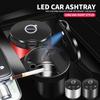 Car Ashtray Portable LED Ash Holds Cup Accessories For Volvo XC90 V90 V60 XC60 V40 S80 S60 S90 C40 XC40 V70 XC70 C30 C70 EX90