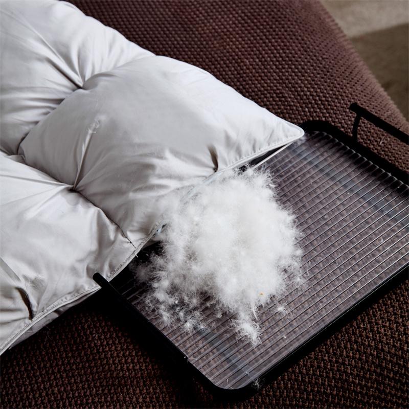 High-quality 100% White Goose Down Duvet Winter Comfortable Warmth Comforter King Keep Warm Anti-drilling Goose Down Quilt Queen