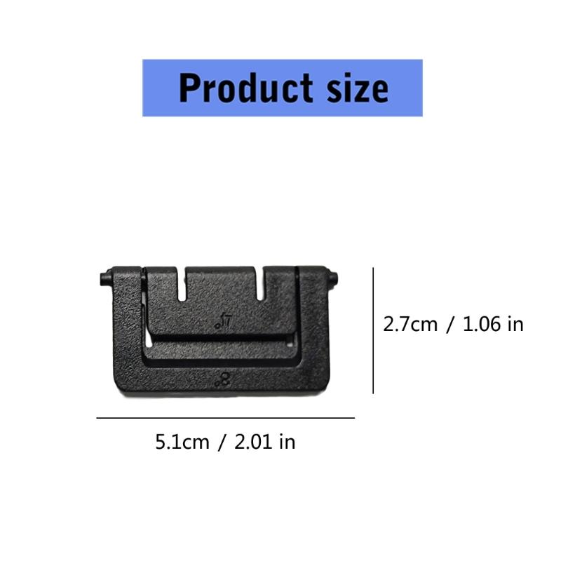 2Pieces Black Keyboards Bracket Leg Stand for HYEKU GK705 Keyboards Replacement Foot Stand Leg Holder