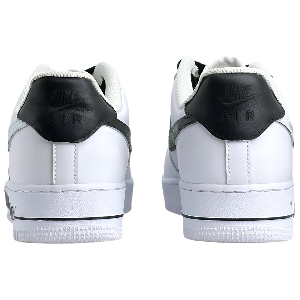 Nike Air Force 1 Ink Wash Painting Shoes, Graffiti Hand Drawn Abrasion Resistant Low Top Skateboard Shoes Unisex CW2288-111(Team1178-)