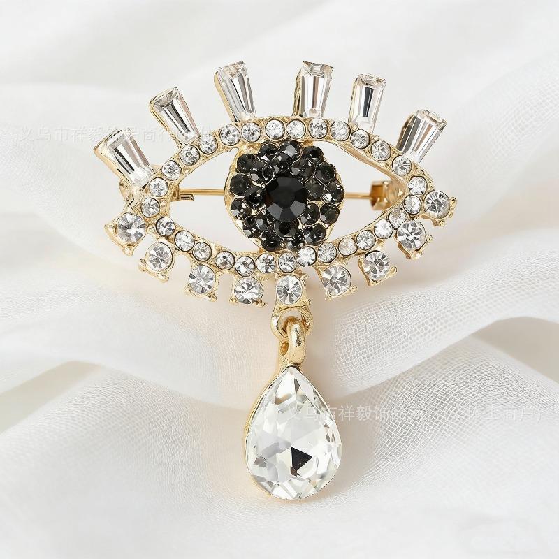New Alloy Brooch High-end Niche Women's Peony High-end Pin Coat Suit High-end Versatile Brooch