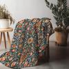 Vintage Paisley Blanket Turkish Kilim Rug Bedspread Decorative Throw Cotton Sofa Cover Cushion 130x180cm