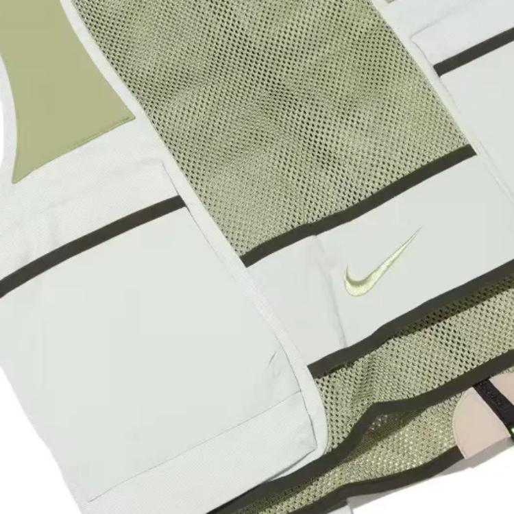 Nike ISPA Series FW23 Zip Pocket Mesh Hollow Vest Unisex Tops FB2376-034