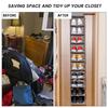 Hanging Bag 4/8/10 Layer Shoe Storage Drawer Box Shelves Rack Organizer Clothes Wardrobe Closet Door Wall Clear Sundry Pouch