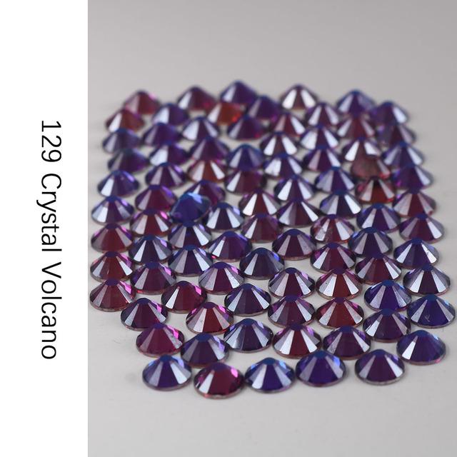 Non Hotfix Rhinestone Crystal Ab Ss3 -Ss30 Flat Back Nailart Rhinestones Premium Quality Strass Nail Glitters Crystal Stone