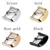 14 16 18 20 22mm Spare Solid Watchband Buckle Watch Strap Clasp Stainless Steel Watch Accessories