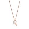 Emporio Armani Drehender Klapp-Herz-Anhänger Halskette Damen Halskette Gold EGS3139221